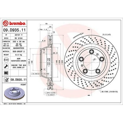 BREMBO 09.D935.11