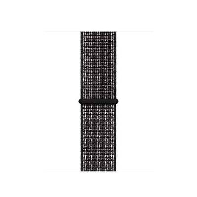 Watch Nike Band Sport Loop - оригинална текстилна каишка за Apple Watch 38мм, 40мм (черен)