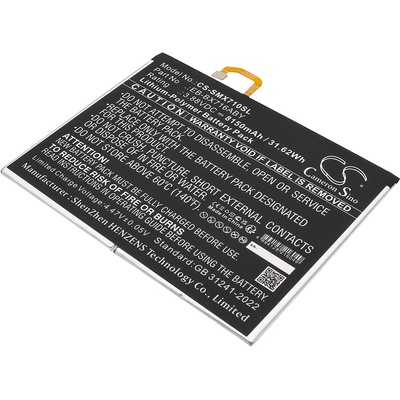 Cameron Sino Батерия за Samsung Galaxy Tab S9, Sm-X710, Sm-X710n и други, 8150 mAh, Li-Ion (CS-SMX710SL)