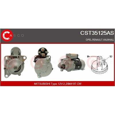 Štartér CASCO CST35125AS