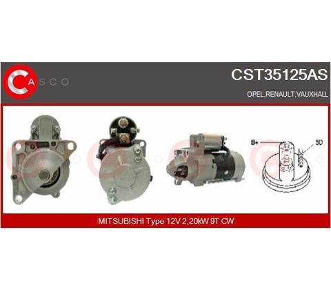 Startér CASCO CST35125AS