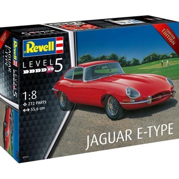 Revell Jaguar E-Type Plastic ModelKit auto 07717 1:8