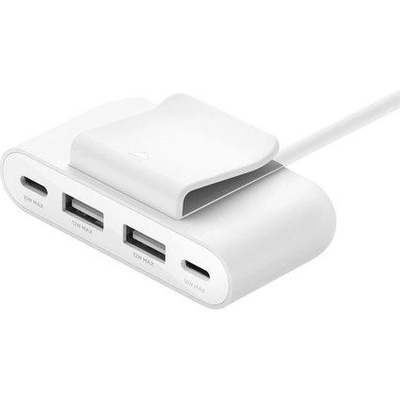 Belkin Boost Charge 4-Port USB Power Extender - White