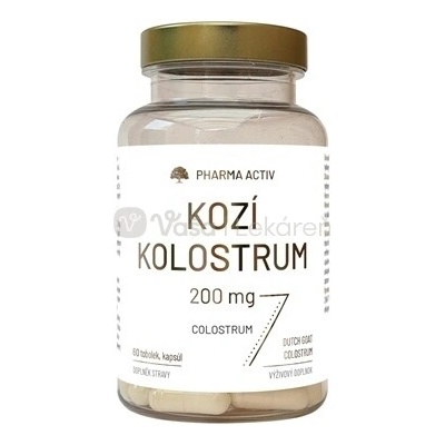 Pharma Activ 100% Kozie kolostrum colostrum 200 mg 60 ks