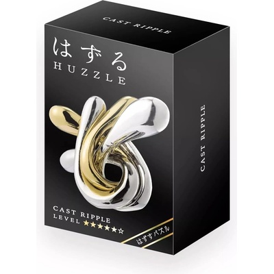 Hanayama Метален логически пъзел Hanayama - Cast Puzzle Ripple Huzzle (515098)