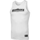 PitBull West Coast tielko BOXING RIB pánske white biela