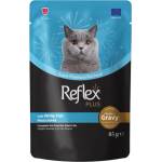 Lider Pet Food RP Pouch cat White Fish in Gravy 85gr - Парченца в сос с бяла риба 85 гр