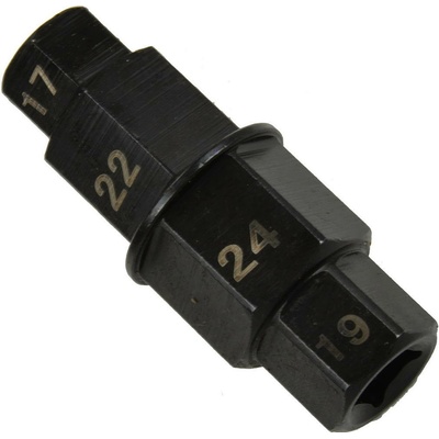 GEKO G02685 Klíč na osy motocyklových kol 17,19,22,24 mm