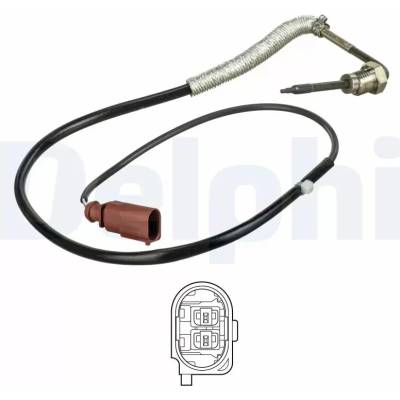 DELPHI Čidlo teploty výfukových plynů DF TS30152