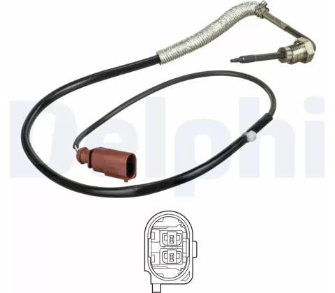 DELPHI Čidlo teploty výfukových plynů DF TS30152