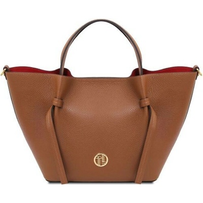 Tuscany Leather Dámska kožená kabelka Legame koňaková 2481 1 6