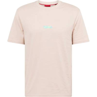 HUGO Тениска 'Dindion' розово, размер XL