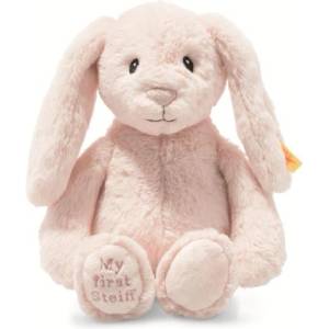 Steiff Friends Моето първо Steiff зайче Hoppie, розова плюшена играчка (242359)