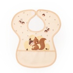 Sevibaby Силиконов лигавник с животинки Цвят розов с катеричка
