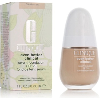 Clinique Even Better Clinical Serum Foundation pečující make-up SPF20 CN 08 Linen 30 ml