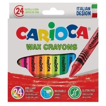 Image 1 of CARIOCA - Восъчни пастели - 24 цвята (42366)