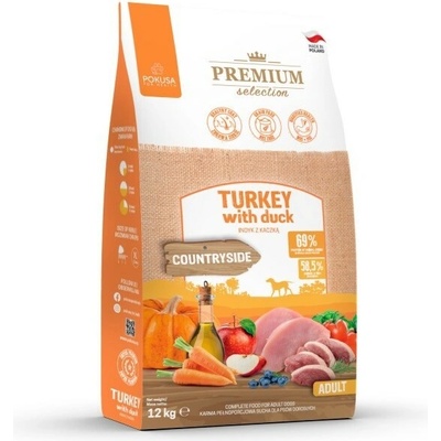 Pokusa Premium Selection Adult Turkey with duck 12 kg