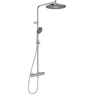 Hansa Aurelia - Душ система с термостат, диаметър 30 cm, 3 струи, хром 47199103 (47199103)