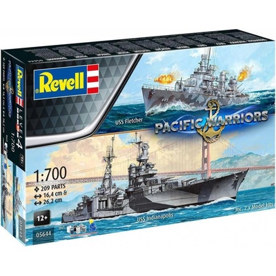 REVELL Gift-Set lodě 05644 Pacific Warriors 1:700