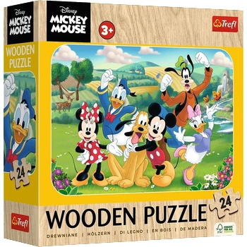 Trefl - Puzzle Mickey Mouse wooden - 1 - 39 piese