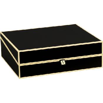 Semikolon Кутия за документи Die Kante черна (352575)