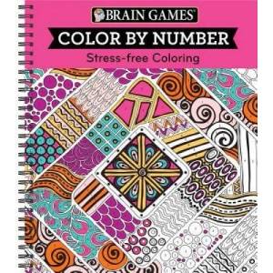 Brain Games - Color by Number: Stress-Free Coloring (Pink) | Ltd Publications International (ISBN: 9781680227727)