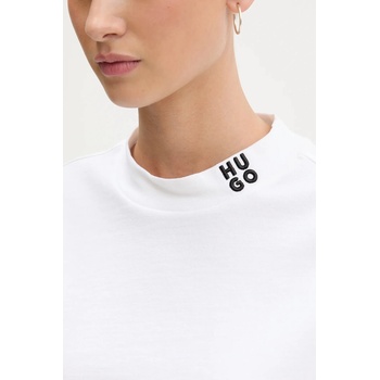HUGO Памучна тениска HUGO Damelody (50561189)