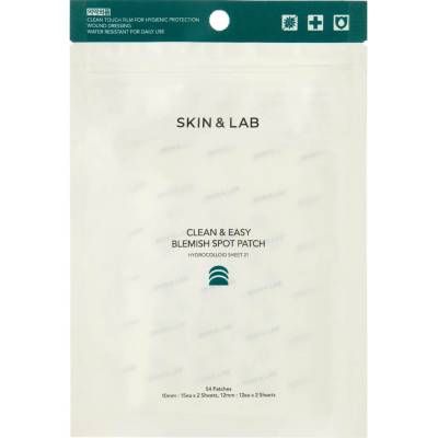 Skin&Lab Clean & Easy Blemish Spot Patch Náplasti nad nedokonalosti 54 ks