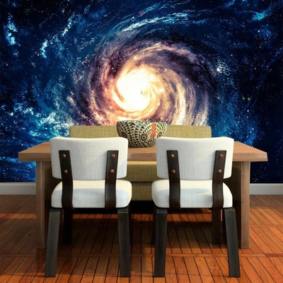 Sablio Tapeta Svetelná špirála, rozmery 336x220 cm