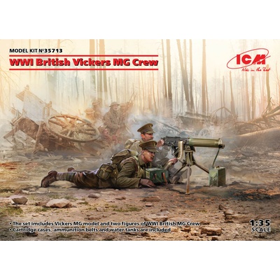 ICM British WWI Vickers MG Crew 1:35