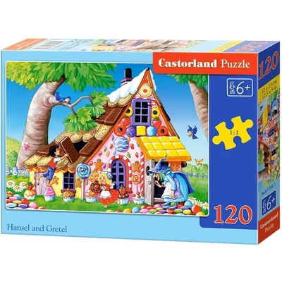 Castorland - Puzzle Gingerbread cottage - 120 piese