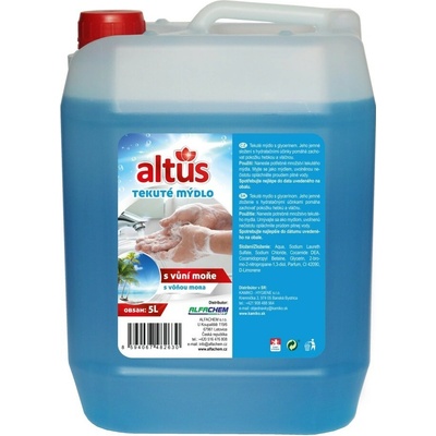 Altus tekuté mýdlo s vůní moře 5 l