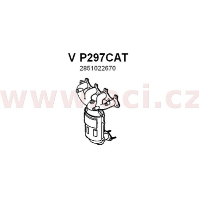 Katalyzátor VENEPORTE ACI V P297CAT