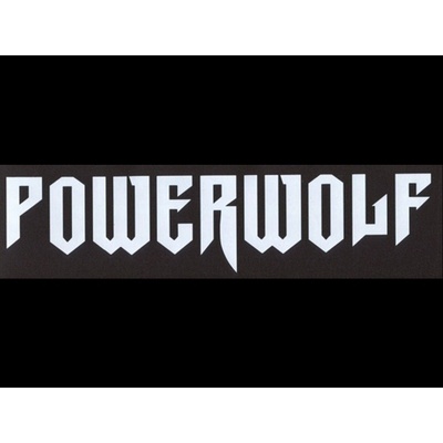 Zádovka POWERWOLF nápis