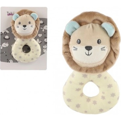 Teddies Lev chrastítko plyš 18 cm