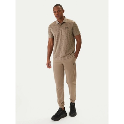 EA7 pánské polo beige
