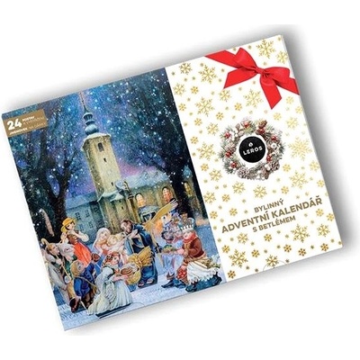 LEROS Bylinný Adventný kalendár Betlehem 4 24ks