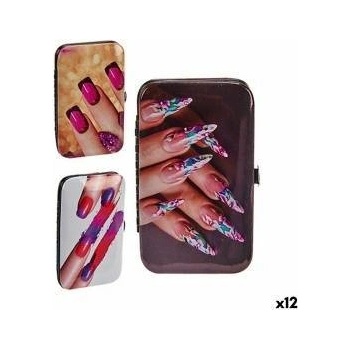 BigBuy Home Комплект за маникюр Пластмаса Нокти (12 броя)