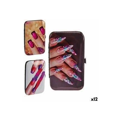 BigBuy Home Комплект за маникюр Пластмаса Нокти (12 броя)