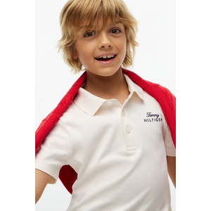 Tommy Hilfiger домашна тениска с яка за деца от памук (KB0KB10676.9BY2)