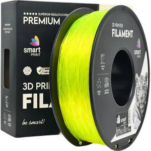 Smart Print FG-S125-E1, 3D филамент, TPU 95A, 1, 75mm, 1000g, Жълт (Yellow) (FG-S125-E1)