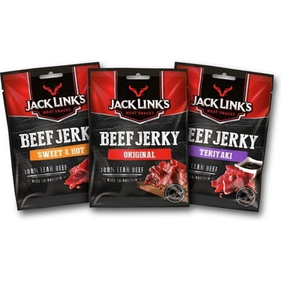 Jack Link's Beef Jerky ochutnávkový MINI mix 6 x 25 g