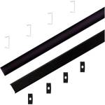 V-TAC АЛУМИНИЕВ ПРОФИЛ ЗА led ЛЕНТА 2m 23.5x10mm ЧЕРЕН v-tac (3800157677226)