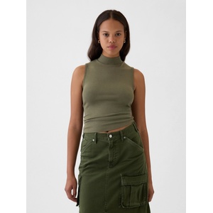 GAP Трикотажен топ без ръкави GAP GAP | Zelen | ЖЕНИ | XXS