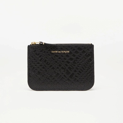 Comme des Garçons Embossed Roots Wallet Black