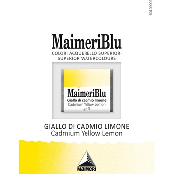 Maimeri Blu Акварелна боя Cadmium Yellow Lemon 082 1, 5 ml 1 бр (M1607082)