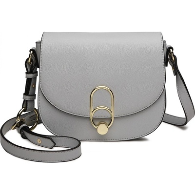Miss Lulu dámská crossbody kabelka šedá