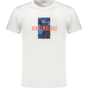 Bikkembergs Мъжка тениска с къс ръкав bikkembergs, Размер m, Цвят Бял (bkk3mts03_biwhite)