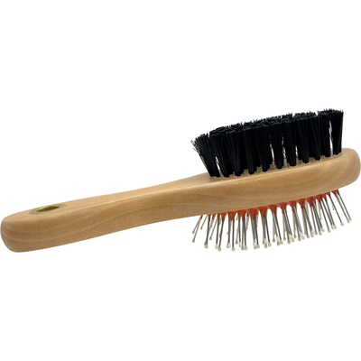 Tommi Kartáč oboustranný malý žíně drátky s kuličkami 17 cm