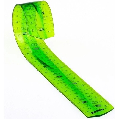 Kores Elastic pravítko 338021 ohebné barevný mix 15 cm